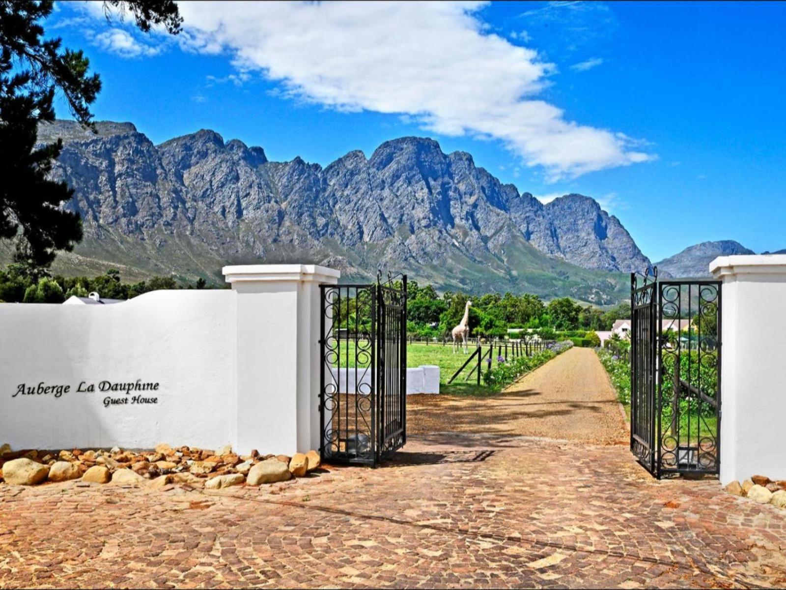 Auberge La Dauphine Guest House Franschhoek Exterior photo